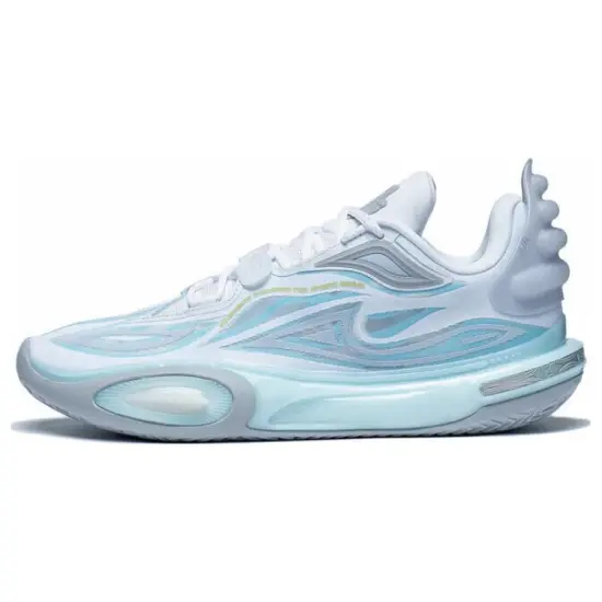 LINING All City 11 V2 Basketball Shoes Men Low-Top Blue White