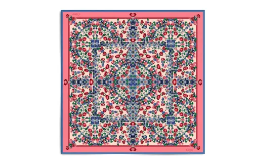 CARTIER Scarves Women's Peach Pink