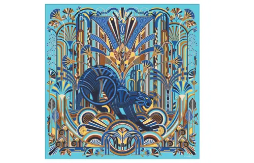 CARTIER Scarves Women's Light Blue