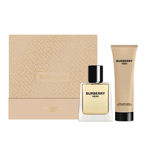 Burberry HERO, gift box, perfume, wooden set, 50 ml, 75 ml
