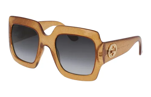 GUCCI Web Square Sunglasses Unisex