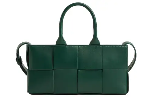 Bottega Veneta Sheepskin Shoulder Bag, Crossbody Bag, Handbag Mini Women's Emerald