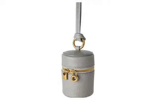 Loro Piana Calfskin Crossbody Bags Mini Women's Light Gray