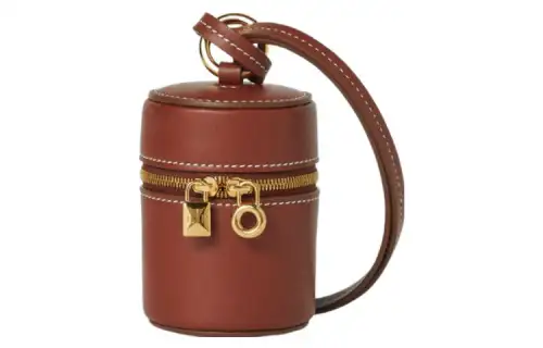 Loro Piana Calfskin Crossbody Bags Mini Women's Dark Polygonatum Color