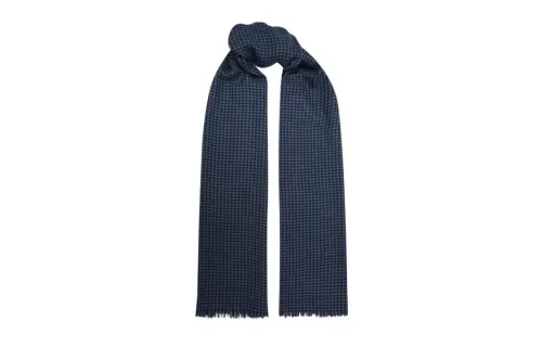 Loro Piana Knit Scarves Men's Dark Blue