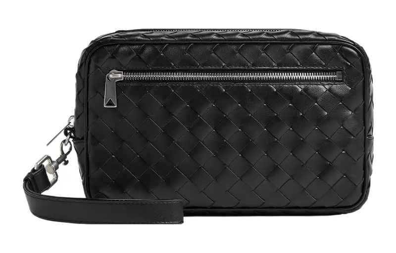 Bottega Veneta Wristlet Intrecciato Pouch