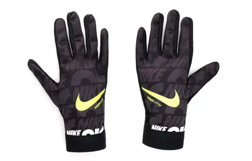 Nike Polyester/Polyamide/Rubber/Elastane Gloves Men's Black