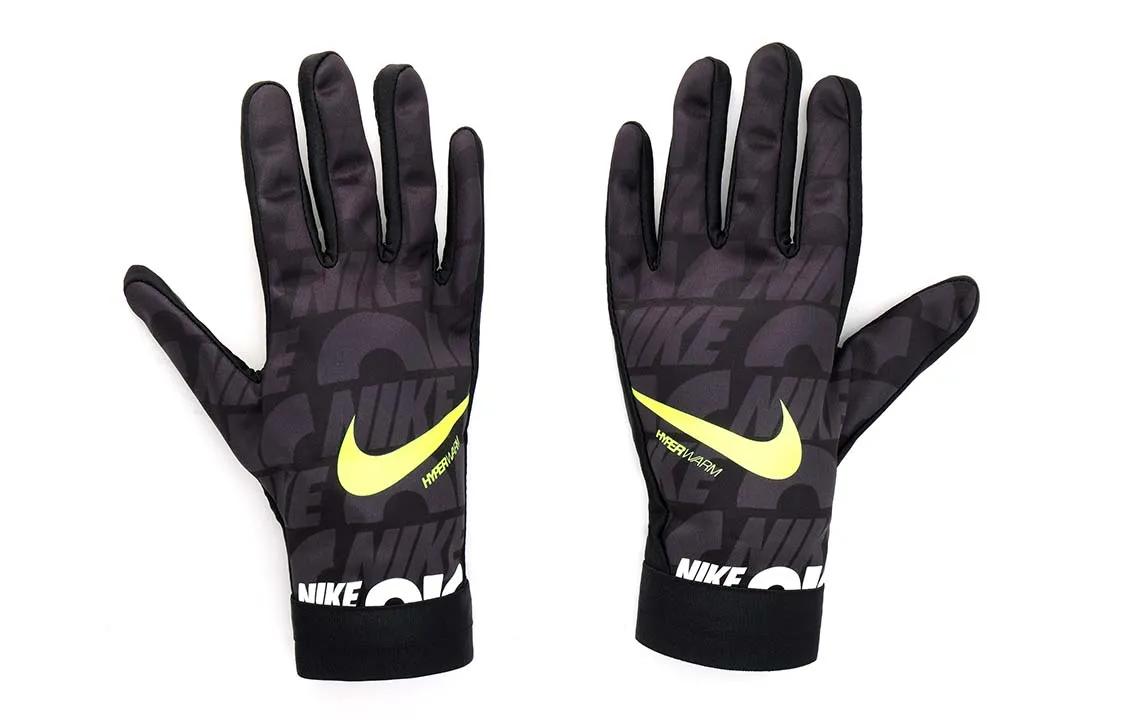 Nike Polyester/Polyamide/Rubber/Elastane Gloves Men's Black