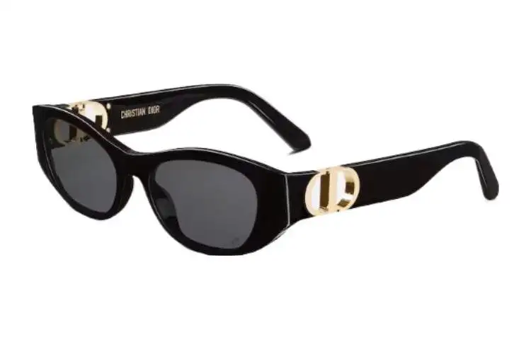 DIOR Acetate Cat Eye Sunglasses Women's Black
