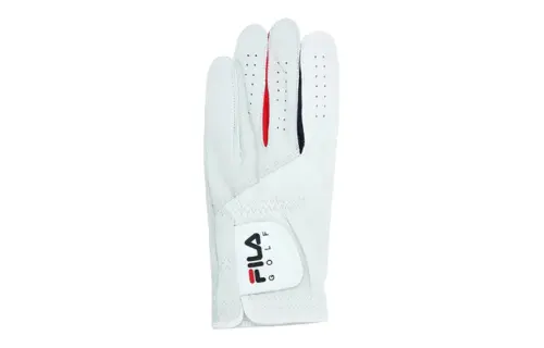 FILA Sheepskin Sports Gloves Men's White