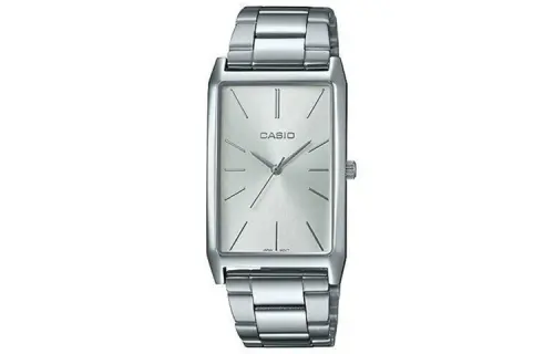 CASIO Women's Standard Series Silver Watch LTP-E156D-7A