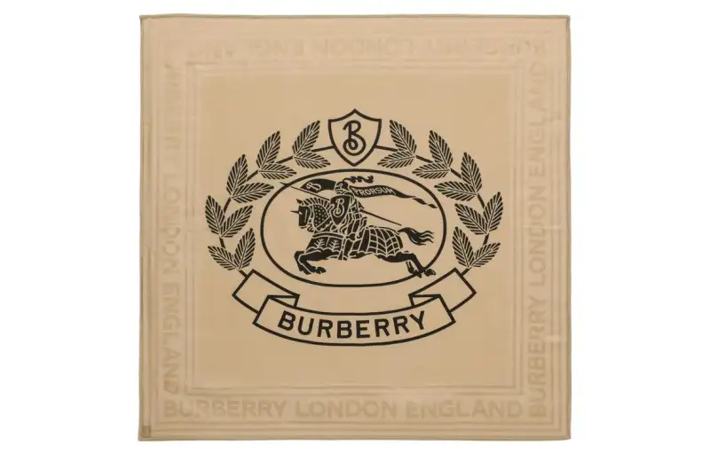 Burberry Silk Scarves Women's Beige