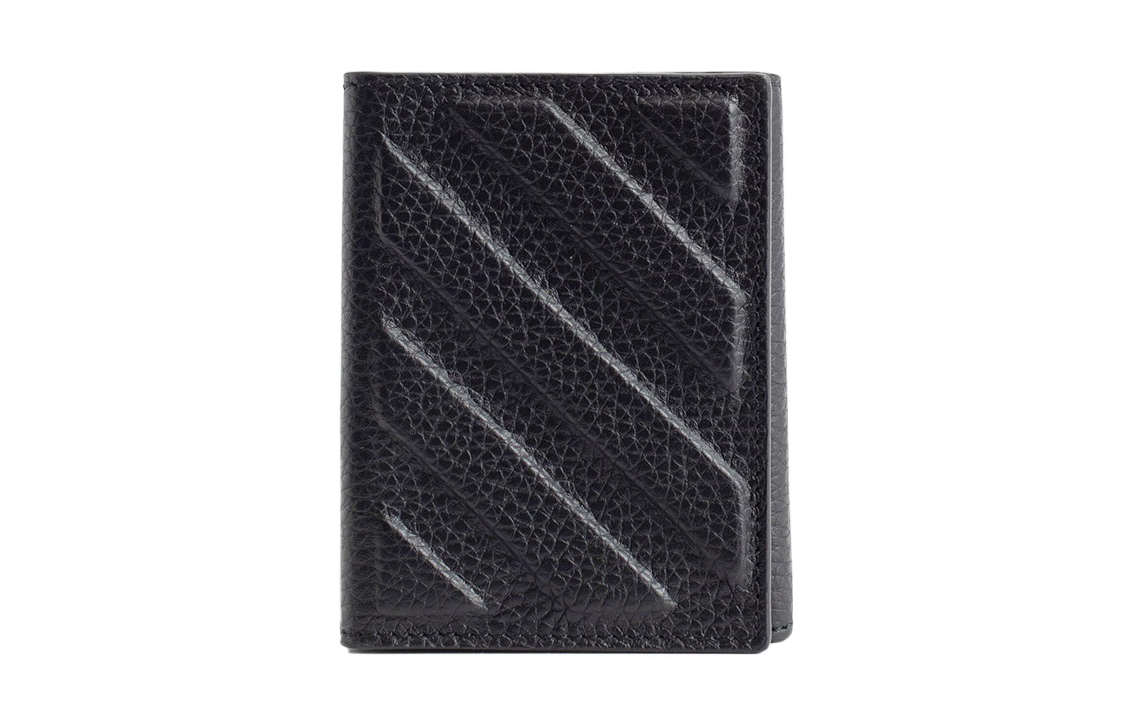 Мужской кошелек OFF-WHITE OMNC068F23LEA0011000 (черный)