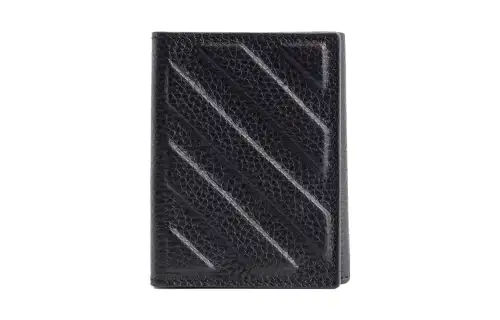 OFF WHITE 3D Diag stripe Card Holder