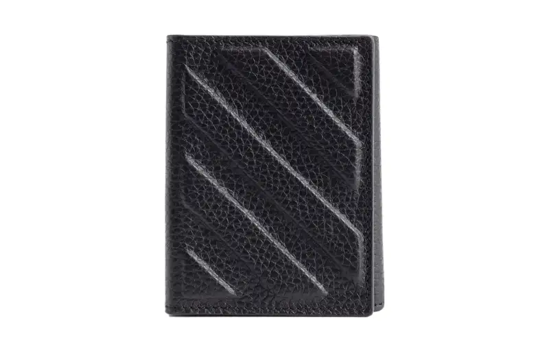 OFF WHITE 3D Diag stripe Card Holder