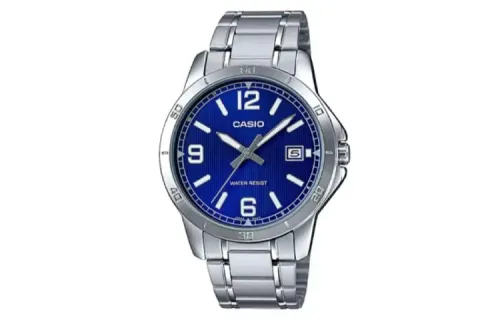 CASIO Men Standard Series Blue Watch MTP-V004D-2B