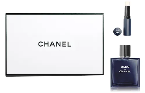 CHANEL Chanel, perfume, lip balm, wooden fragrant set, woody notes, 50 ml