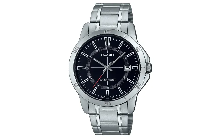 CASIO Men Standard Series Black Watch MTP-V004D-1C
