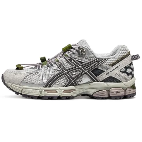 Asics Gel-Kahana 8 Grey Matcha Green Women's