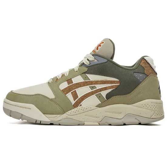 Asics Gel-Fuse Vintage Basketball Shoes Unisex Low-top White/Green