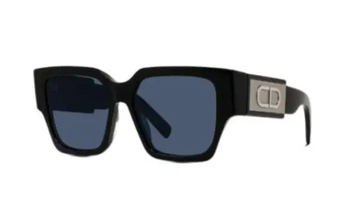 DIOR Square Sunglasses Men's Black