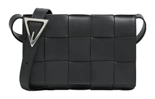 Bottega Veneta Cassette Woven Medium Shoulder Bag