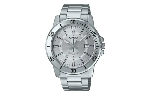 CASIO Men Standard Series Silver Watch MTP-VD01D-7C