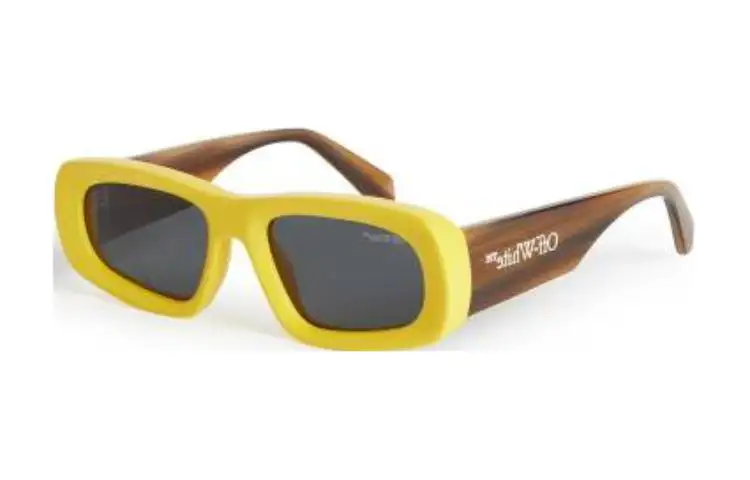 OFF-WHITE Austin oval-frame sunglasses