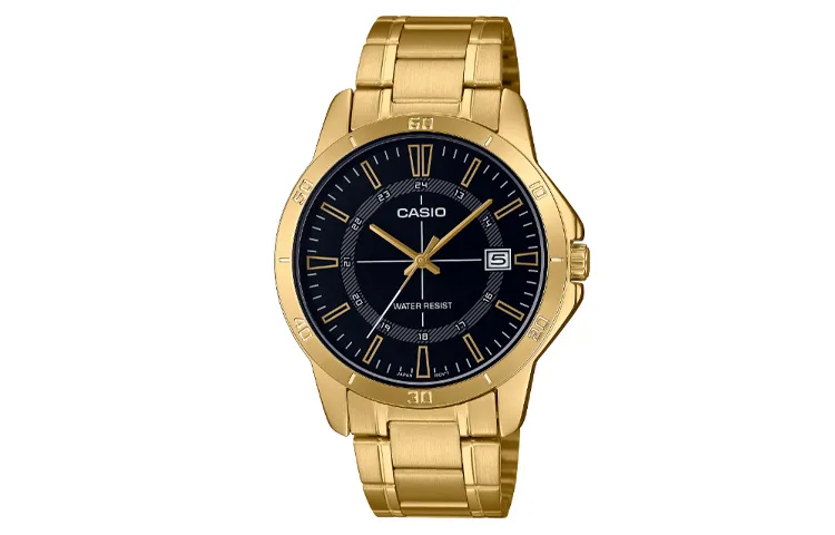 CASIO Men Standard Series Black Watch MTP-V004G-1C