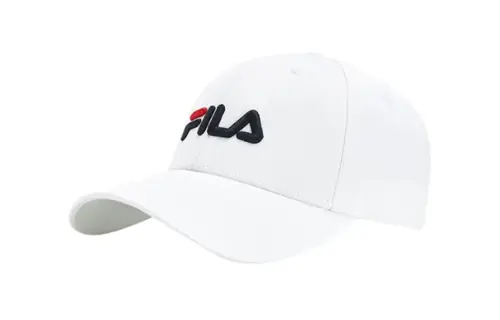 FILA Baseball Caps Unisex White