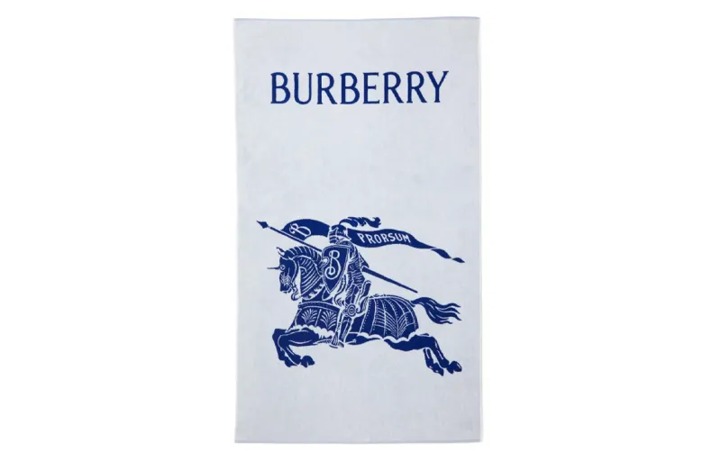 Burberry Ekd Cotton Bath Towel