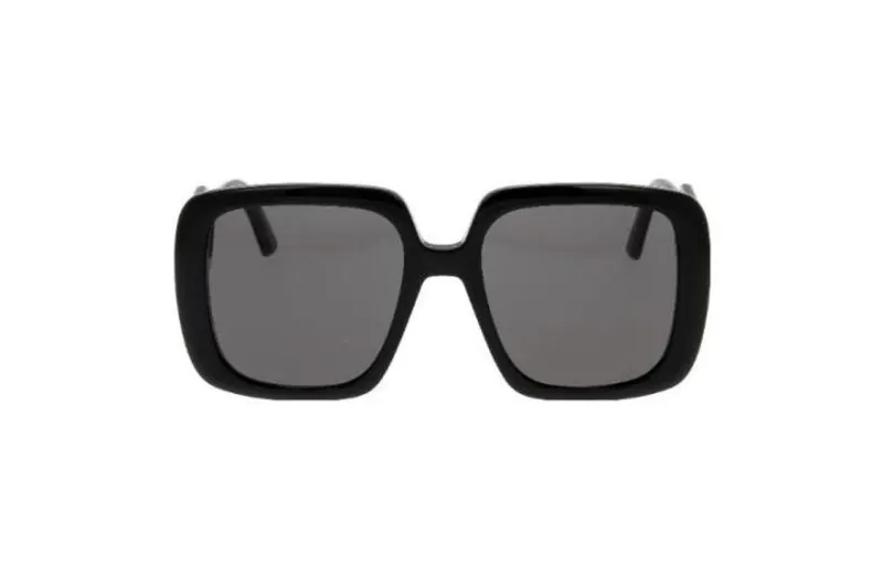 DIOR Square Sunglasses Women's Black