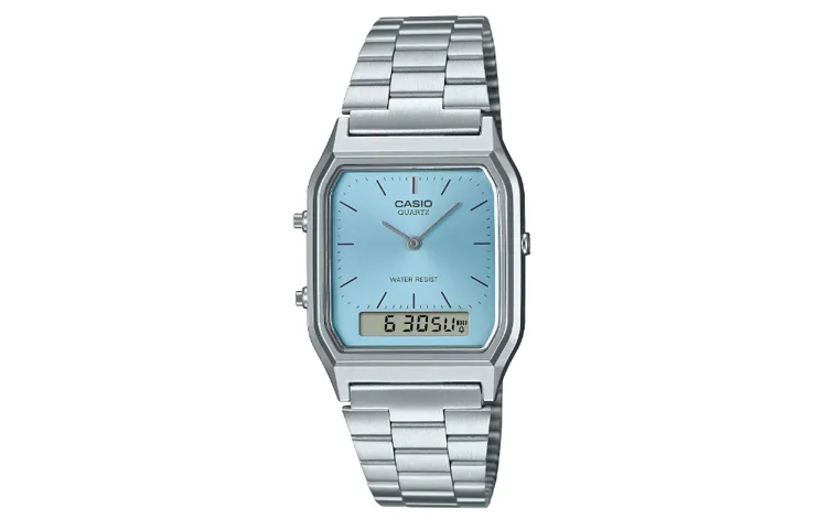 CASIO Men Blue Watch AQ-230A-2A1