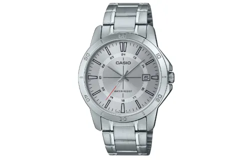 CASIO Men Standard Series Silver Watch MTP-V004D-7C