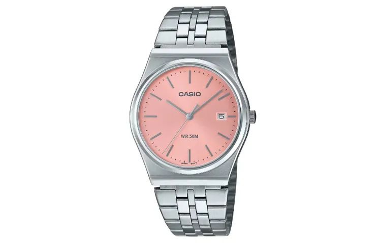 CASIO Women's Standard Series Pink Watch MTP-B145D-4A