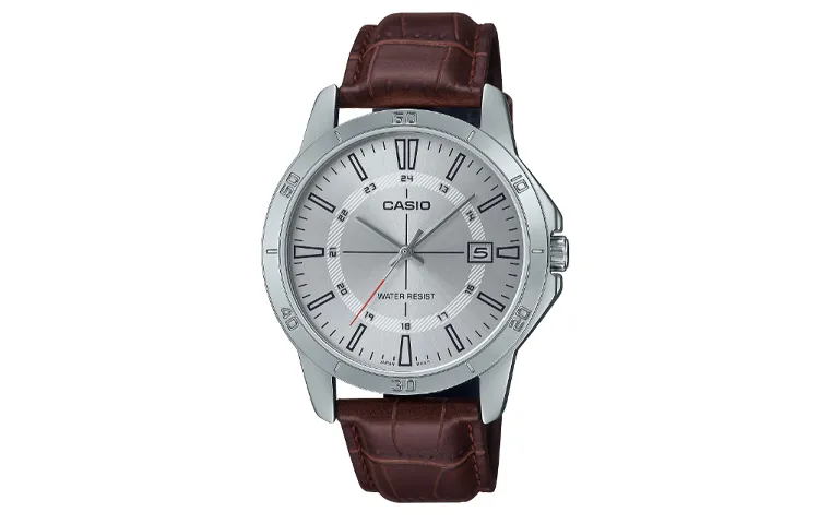 CASIO Men Standard Series Silver Watch MTP-V004L-7C