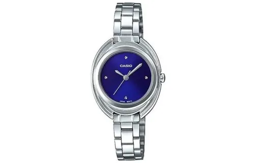 CASIO Women's Standard Series Blue Watch LTP-E166D-2C