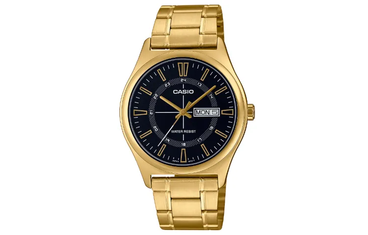CASIO Men Standard Series Black Watch MTP-V006G-1C