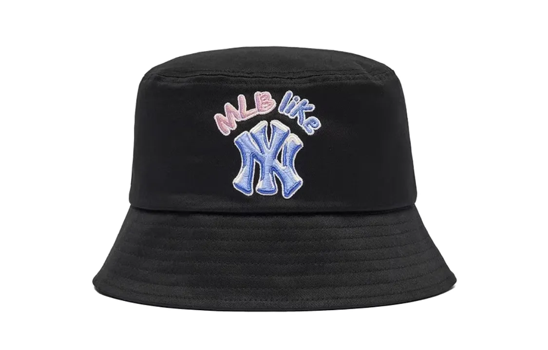 MLB Cotton Bucket Hats Unisex Black