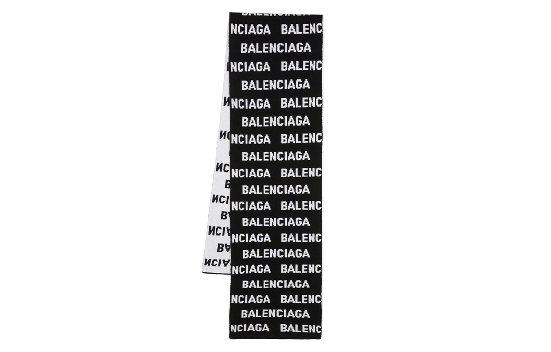 Женский шарф Balenciaga (черный)