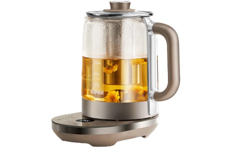 SUPOR SW-15YT06 Health Pot Chassis Heating 316L Stainless Steel Household Glass Scented Tea Multi-Function Automatic