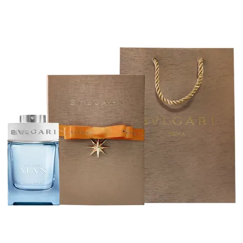 BVLGARI Bvlgari, perfume, set, perfumed cosmetic bag with a light fragrance, 60 ml, 100 ml, 5 ml
