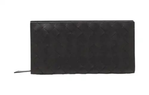 Bottega Veneta Cow Leather Wallet Regular Unisex Black