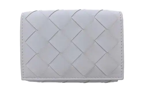 Bottega Veneta Calfskin Wallet Regular Women's White