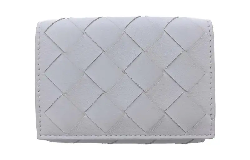 Bottega Veneta Calfskin Wallet Regular Women's White