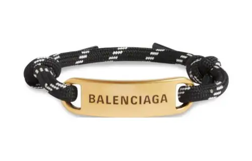 Balenciaga Bracelets Men's Black
