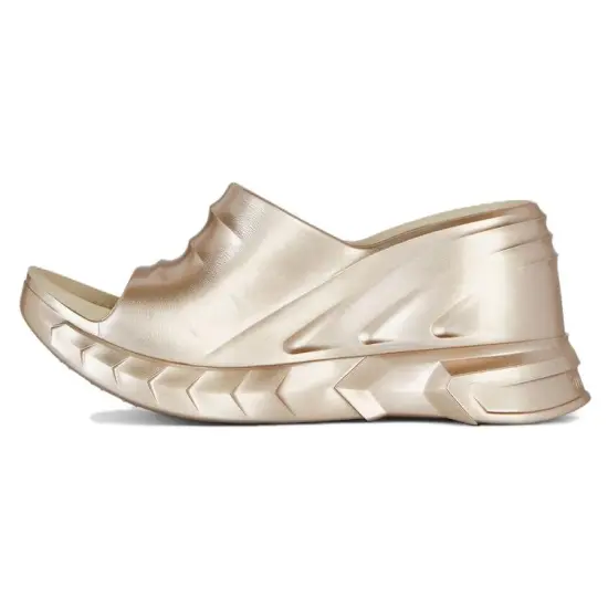Givenchy Marshmallow 110mm Wedge Flip Flops
