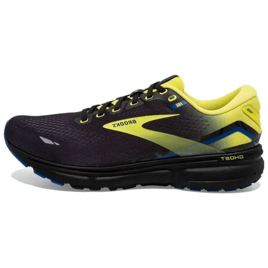 Brooks Ghost 15 Wear resistant And Lightweight Low Top Running Shoes Men's Black