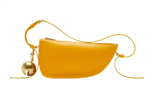 Burberry Lambskin Crossbody Bag, Shoulder Bag Women's Touch Me Not Yellow