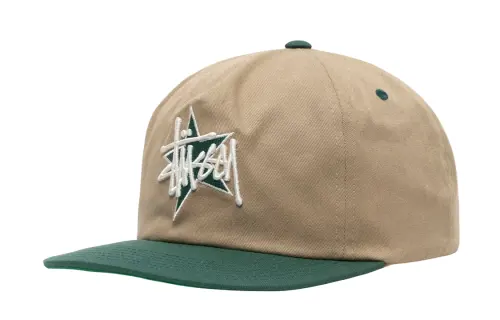 Stussy Mid Depth Basic Star Strapback